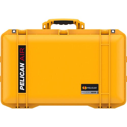 Pelican 1555AirWF Hard Carry Case with Foam Insert and Liner (Yellow) - B&C Camera