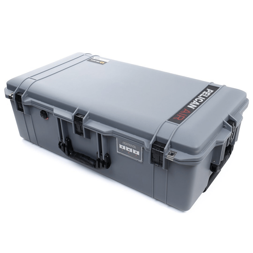 Pelican 1615 Air Carry-On Case with Foam (Silver) by Pelican at