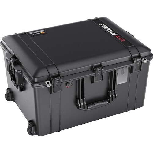 Shop Pelican 1637AirWD Wheeled Hard Case with Divider Insert (Black) by Pelican at B&C Camera