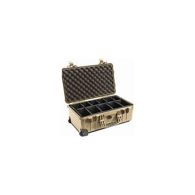 Pelican PC 1514DT with Padded Dividers (Desert Tan) - B&C Camera