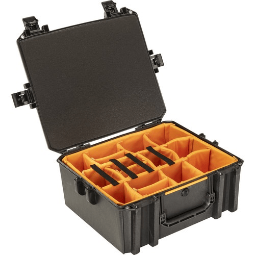 Shop Pelican Vault V600 Large Equipment Case with Lid Foam and Dividers (Black) by Vault at B&C Camera