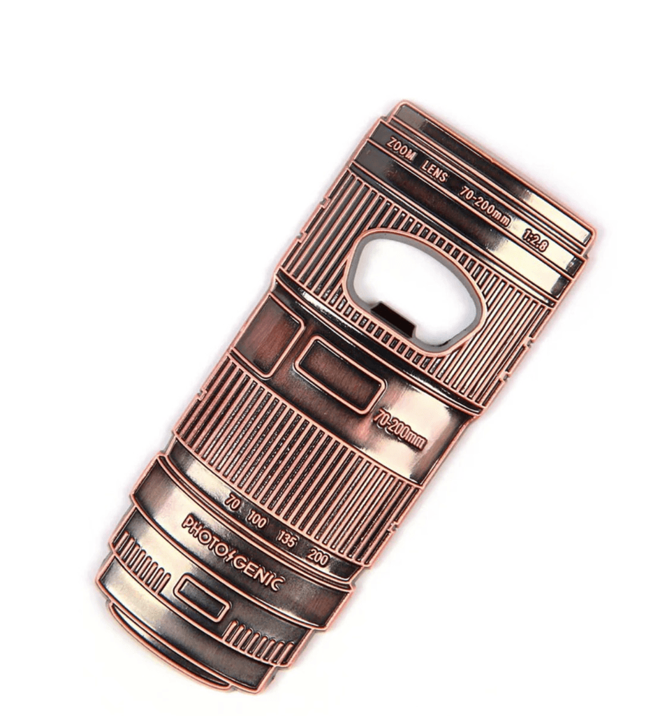 Shop Photogenic Supply Co. Telephoto Bottle Opener (Copper) by Photogenic Supply Co. at B&C Camera