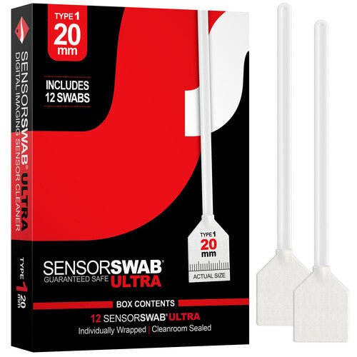 Shop Photographic Solutions Sensor Swab ULTRA 20mm (Type 1) Box of 12 by Photographic Solutions at B&C Camera