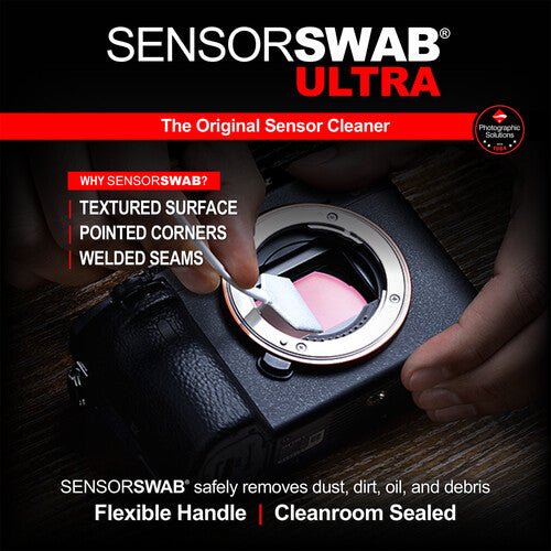 Shop Photographic Solutions Sensor Swab ULTRA 20mm (Type 1) Box of 12 by Photographic Solutions at B&C Camera