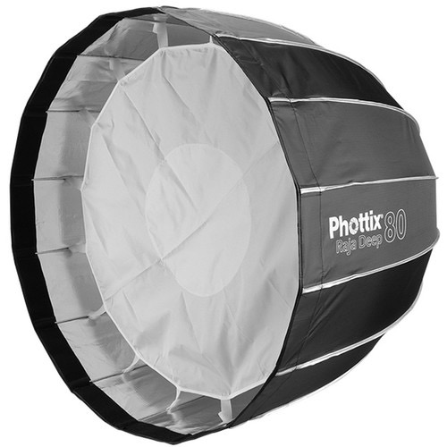Shop Phottix Raja Deep Parabolic Softbox (32") With Bowns Style S-mount by Phottix at B&C Camera