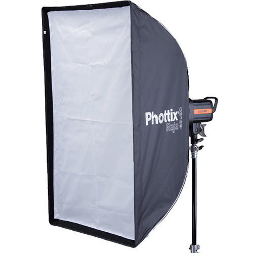 Shop Phottix Raja Quick-Folding Softbox 24"x35" (60x90cm) for Bowens Style S-mount by Phottix at B&C Camera