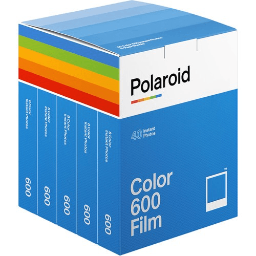 Shop Polaroid Color 600 Instant Film (5-Pack, 40 Exposures) by Polaroid at B&C Camera