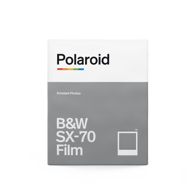 Shop Polaroid Originals Black and White Film for SX-70 - 8 Exp. - White Frame by Polaroid at B&C Camera