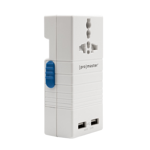 Shop Promaster Advanced Travel Adapter - AC & USB by Promaster at B&C Camera