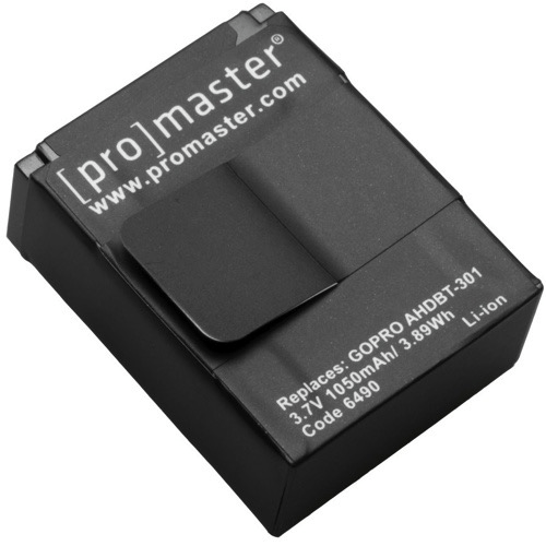 Shop Promaster AHDBT-301 Lithium Ion Battery for GoPro by Promaster at B&C Camera