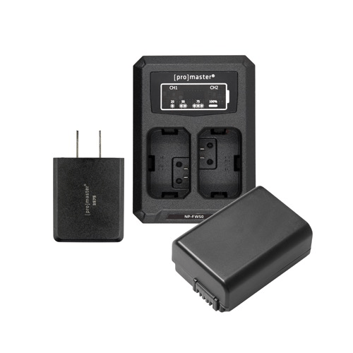 Shop Promaster Battery & Charger Kit for Sony NP-FW50 by Promaster at B&C Camera