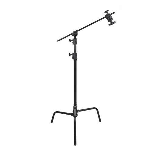 Shop Promaster Professional C-Stand Kit with Turtle Base 7.5' - Black by Promaster at B&C Camera