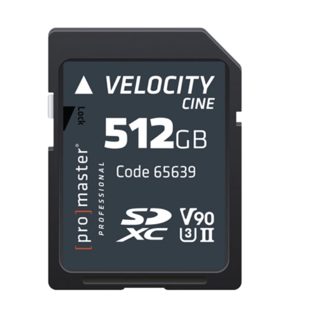 Shop Promaster SDXC 512GB Velocity CINE by Promaster at B&C Camera
