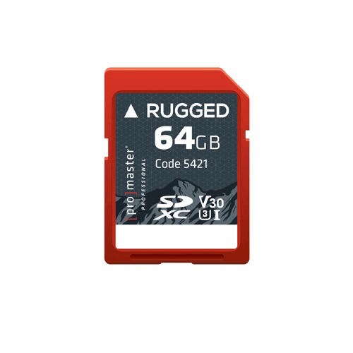 Shop Promaster SDXC 64GB Rugged UHS-I by Promaster at B&C Camera