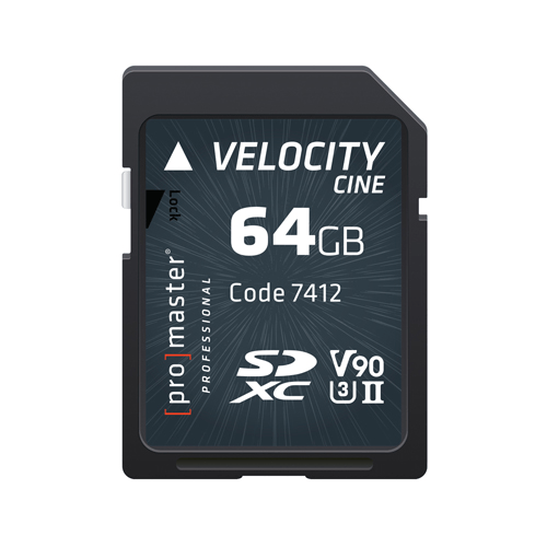 Shop Promaster SDXC 64GB Velocity CINE by Promaster at B&C Camera