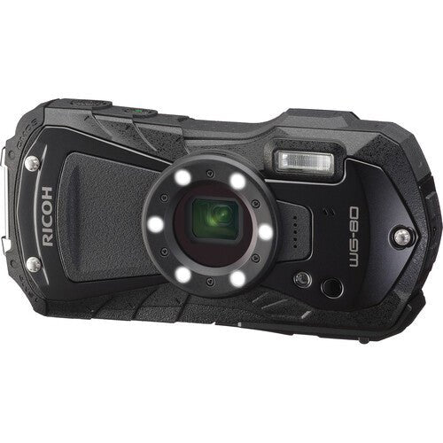Ricoh WG-80 Digital Camera (Black) by Ricoh at B&C Camera