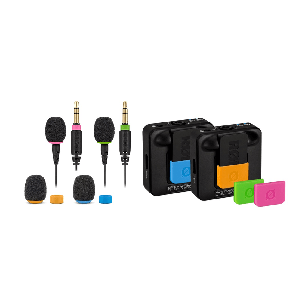 Shop Rode Colors 2 Set For Wireless GO & Lavaliers by Rode at B&C Camera