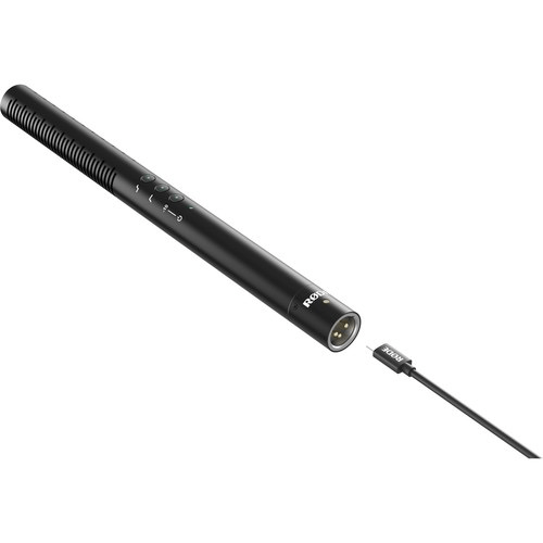 Shop Rode NTG4+ Shotgun Microphone with Digital Switches and Built-In Rechargeable Battery by Rode at B&C Camera