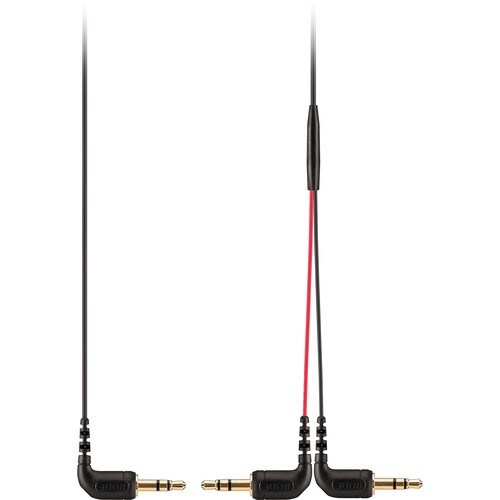 Shop Rode SC11 Right-Angle 3.5mm TRS Y-Splitter Cable (10.9") by Rode at B&C Camera