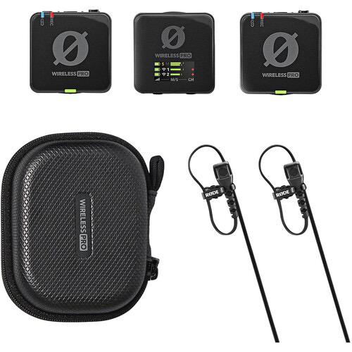 Shop RODE Wireless PRO 2-Person Clip-On Wireless Microphone System/Recorder with Lavaliers (2.4 GHz) by Rode at B&C Camera