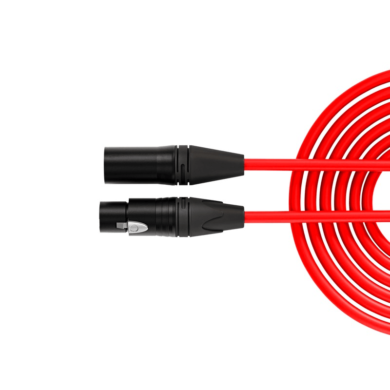 Rode XLR Cable 3M-Red - B&C Camera