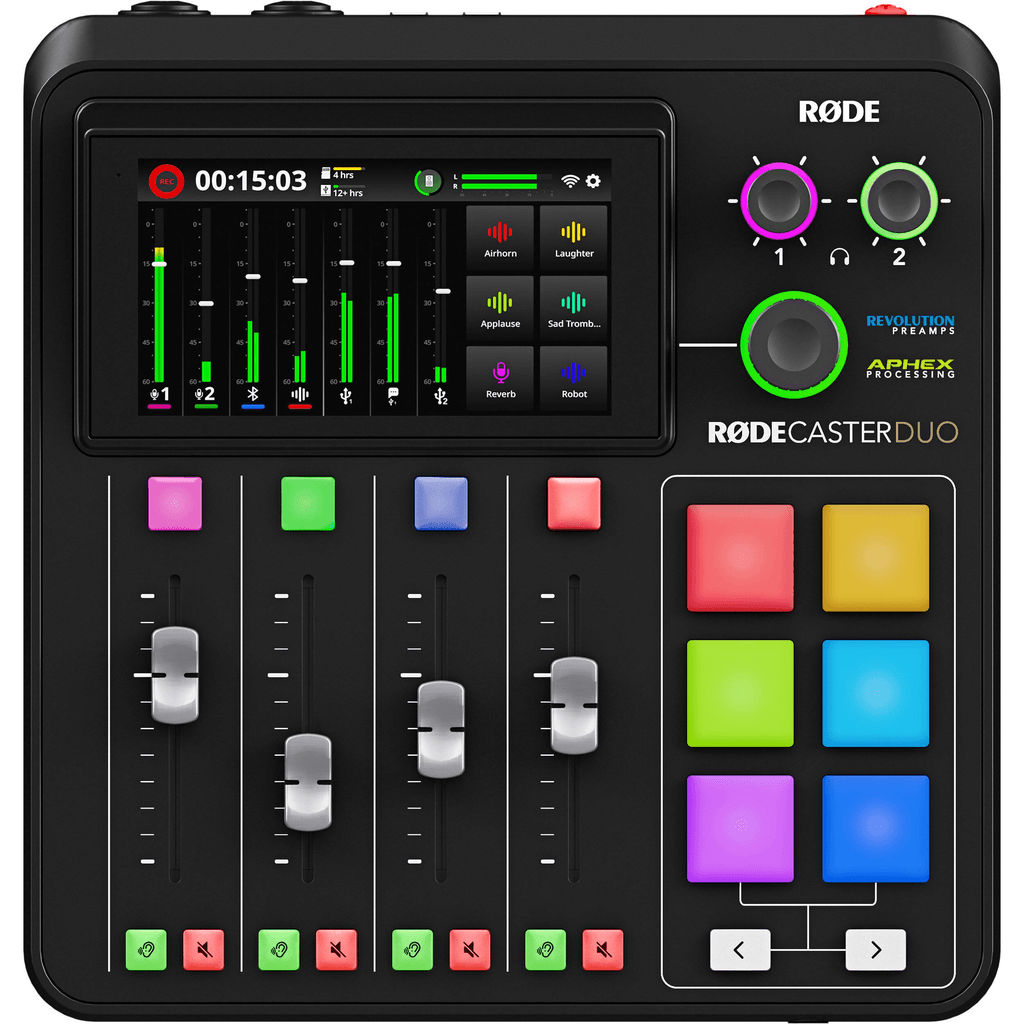 RODECaster Duo Integrated Audio Production Studio - B&C Camera