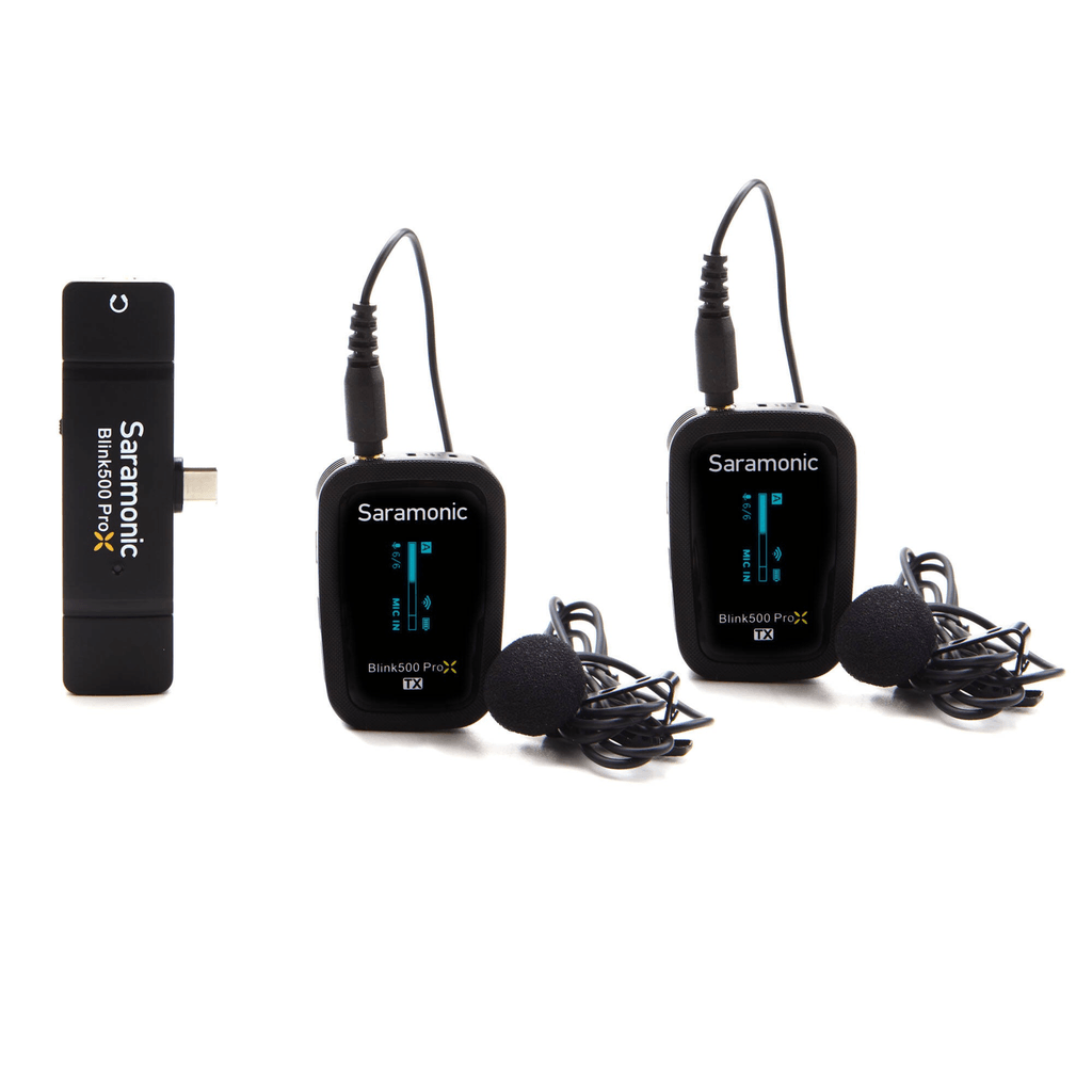 Saramonic ProX Two-Person Digital Wireless Lavalier System with USB-C Connector (2.4 GHz) by Saramonic at B&C Camera