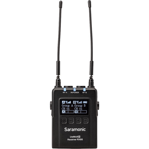 Shop Saramonic UWMIC9S KIT1 Camera-Mount Wireless Omni Lavalier Microphone System (514 to 596 MHz) by Saramonic at B&C Camera