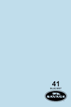 Shop Savage Widetone Seamless Background Paper (Blue Mist, 86” x 12yds) by Savage at B&C Camera