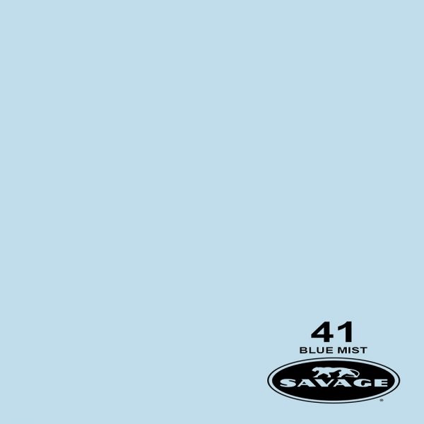 Shop Savage Widetone Seamless Background Paper (Blue Mist, 86” x 12yds) by Savage at B&C Camera
