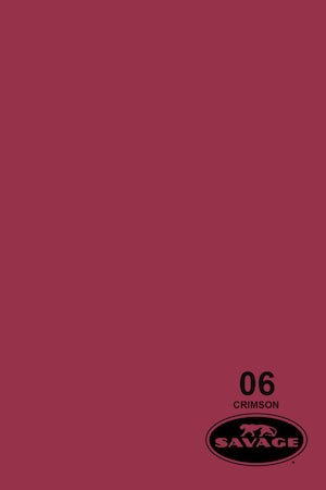 Shop Savage Widetone Seamless Background Paper (Crimson, 107" x 36) by Savage at B&C Camera