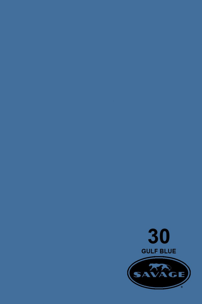 Shop Savage Widetone Seamless Background Paper (Gulf Blue 86” x 12yd) by Savage at B&C Camera