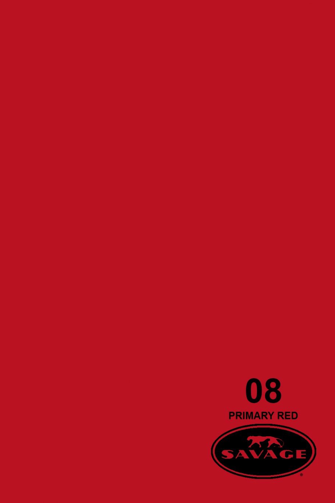 Shop Savage Widetone Seamless Background Paper (Primary Red, 86” x 12yd) by Savage at B&C Camera