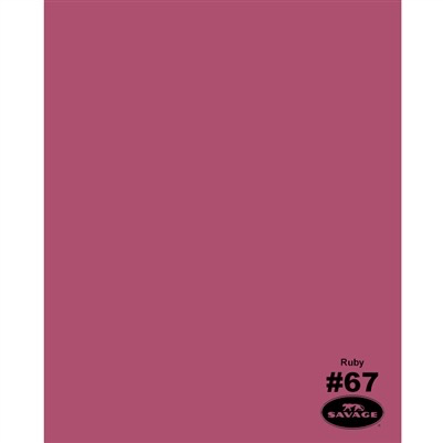 Shop Savage Widetone Seamless Background Paper (Ruby, 86” x 12yds) by Savage at B&C Camera