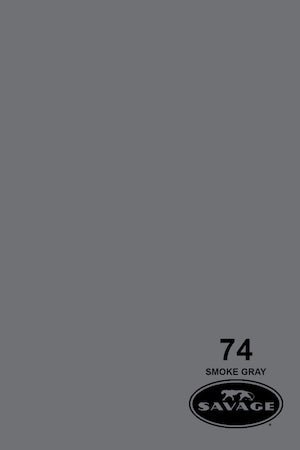 Shop Savage Widetone Seamless Background Paper (Smoke Gray 86”X12yds) by Savage at B&C Camera
