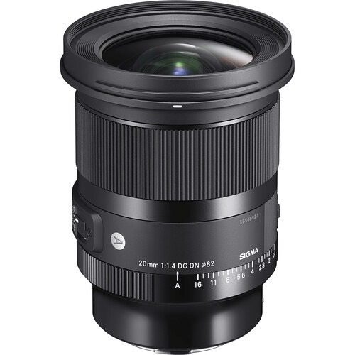 Shop Sigma 20mm f/1.4 DG DN Art Lens for Leica L by Sigma at B&C Camera
