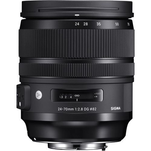 Shop Sigma 24-70mm f/2.8 DG OS HSM Art Lens for Canon EF by Sigma at B&C Camera