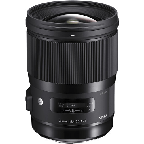 Sigma 28mm f/1.4 DG HSM Art Lens for Canon EF - B&C Camera