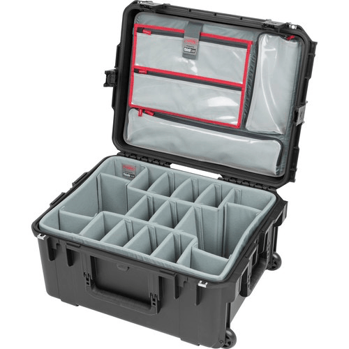 Shop SKB iSeries 2217-10 Case with Think Tank Photo Dividers & Lid Organizer (Black) by SKB at B&C Camera