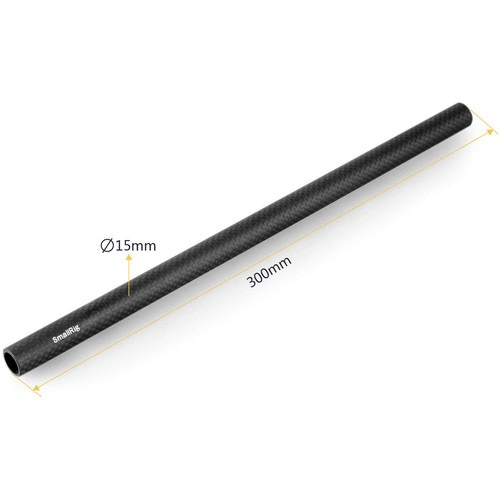 Shop SmallRig 15mm Carbon Fiber Rod Set (12") by SmallRig at B&C Camera