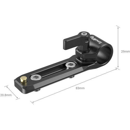 Shop SmallRig 15mm Single Rod Clamp with Integrated NATO Rail by SmallRig at B&C Camera
