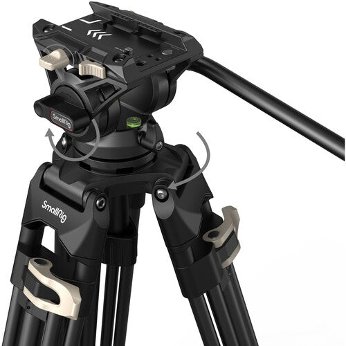 SmallRig AD-01 Heavy-Duty Tripod with Fluid Head - B&C Camera