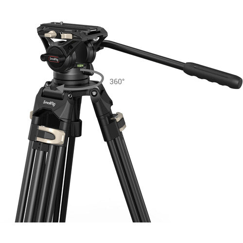 SmallRig AD-01 Heavy-Duty Tripod with Fluid Head - B&C Camera