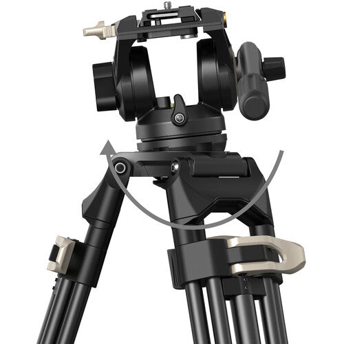 SmallRig AD-01 Heavy-Duty Tripod with Fluid Head - B&C Camera