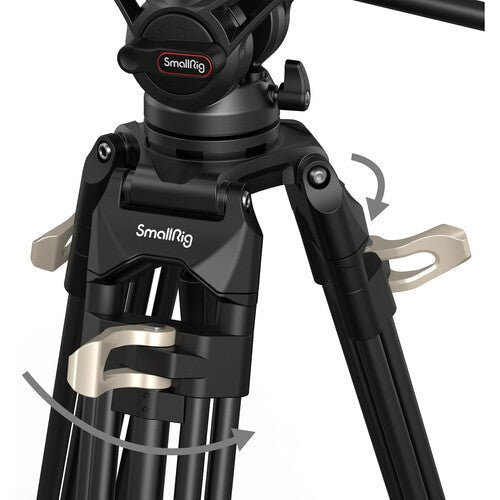 SmallRig AD-01 Heavy-Duty Tripod with Fluid Head - B&C Camera