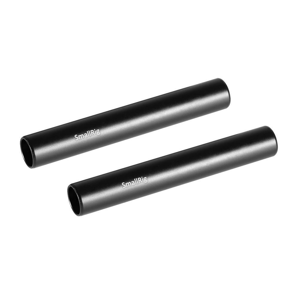 Shop SmallRig Aluminum Alloy Pair of 15mm Rods (M12-4inch)1049 1049 by SmallRig at B&C Camera