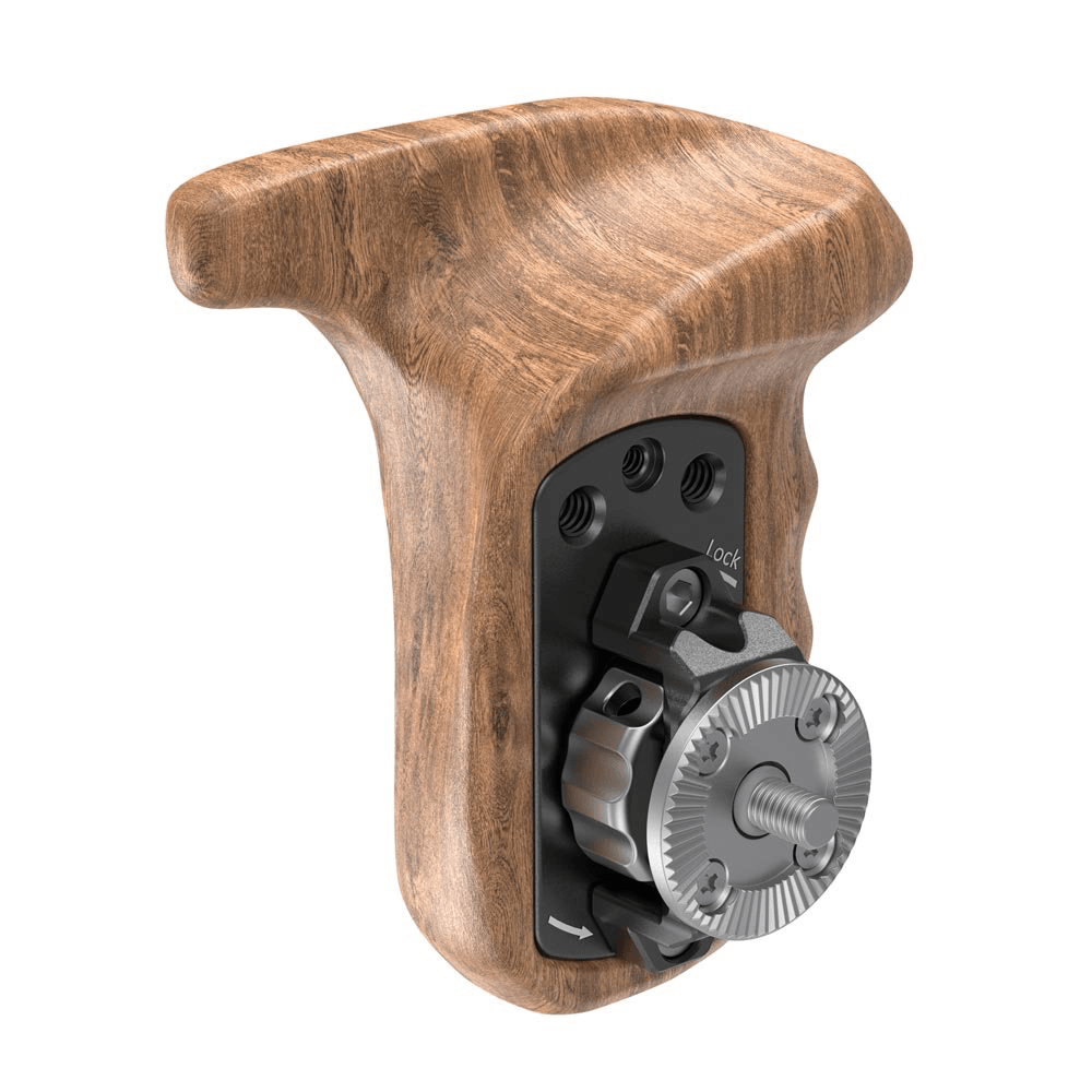 Shop SmallRig Left Side Wooden Grip with Arri Rosette by SmallRig at B&C Camera