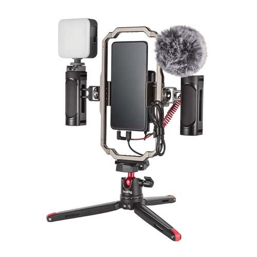 Shop SmallRig Professional Phone Video Rig Kit for Vlogging Live Streaming 3384 by SmallRig at B&C Camera
