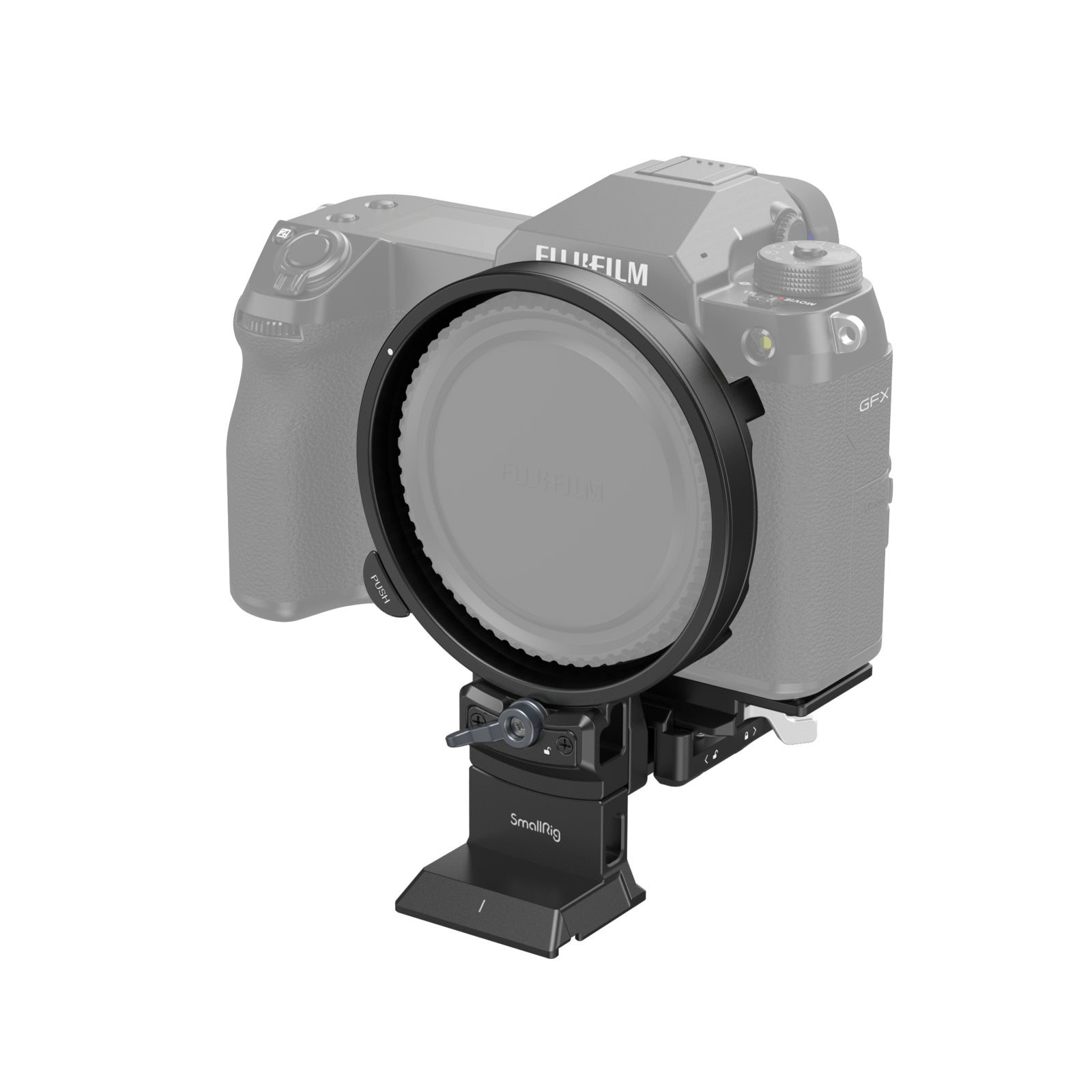SmallRig Rotatable Horizontal-to-Vertical Mount Plate Kit for FUJIFILM Specific GFX Series Cameras - B&C Camera