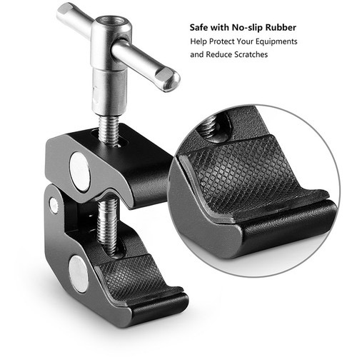 Shop SmallRig Super Clamp with 1/4" and 3/8" Thread (2pcs Pack) by SmallRig at B&C Camera